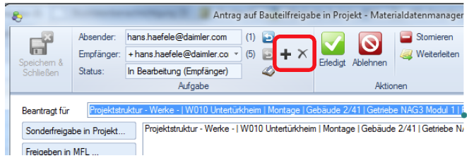 Aufgabe - HinzufügenUndLöschenZusätzlicherEmüfänger